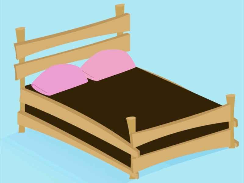 Pigs 2d art animation bed design illustration muddy pigs pigs in a blanket vector