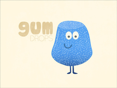 Gum Drops candy cartoon drawing gum drops illustration vector