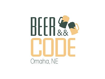 Beer&&Code beer brand code design development identity logo