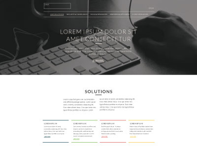Website design layout minimal modern web design website