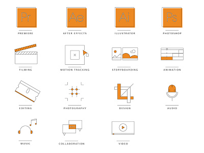 Motion Graphics Icons