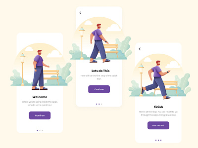 Onboarding Exploration 3d app flat minimal ui uiux uiuxdesigner ux vector web website