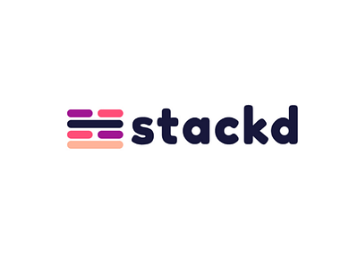 Stackd Logo app branding color logo