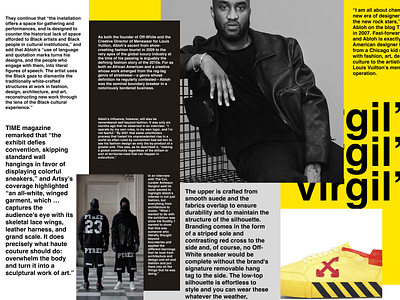 Virgil Abloh designs, themes, templates and downloadable graphic elements  on Dribbble