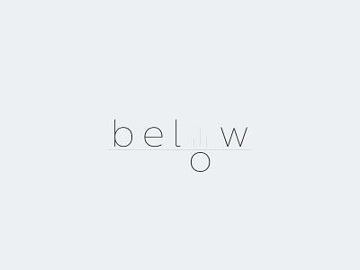 Below - Logo Concept