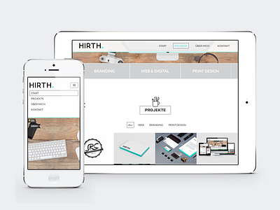 Steffen Hirth Website contao cms css html ipad iphone javascript responsive website