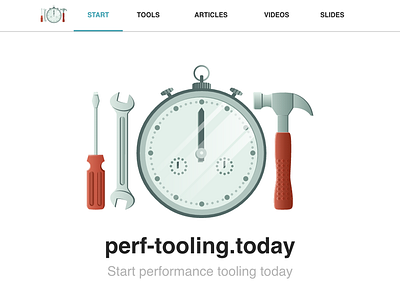 Perf Tooling.today Redesign 1.0 collection performance redesign tools website