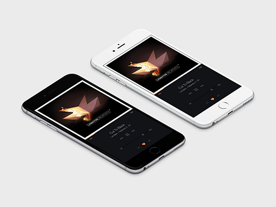 Daily UI | #009 | Music Player audio iphone mobile music player ui
