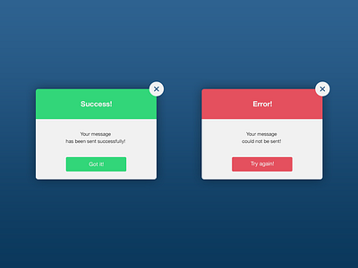 Daily UI | #011 | Flash Message alert error flash message notification popup success ui widget
