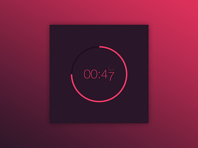 Daily UI | #014 | Countdown Timer app clock countdown timer ui widget