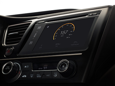 Daily UI | #034 | Car Interface