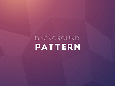 Daily UI | #059 | Background Pattern background dailyui geometric gradient pattern polygons ui