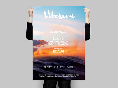 Flyer #4 creative creative design creativity design dribbble flyer flyer artwork marketing marketplace minimal ocean poster poster a day poster design print print design ski summer summertime template