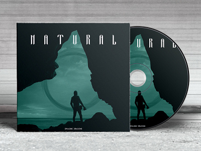 Natural | Imagine Dragons - Album Cover Design album animation app art cover creative design icon illustration imaginedragons logo minimal mobile nat geo natural photoshop surreal typography vector website