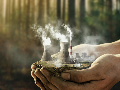 TOPRAK art artist chernobyl creative design earth green hand idea manipulation nature photoshop