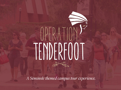 Operation Tenderfoot branding campus tour