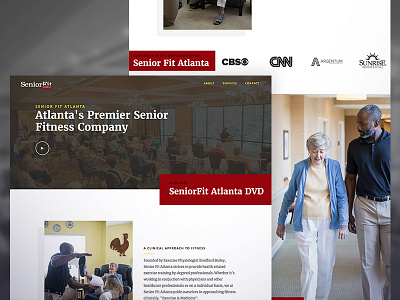 Senior Fit Atlanta webdesign