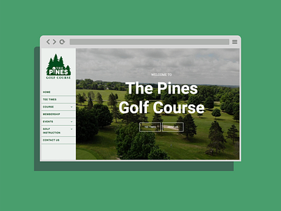 Pines Golf Course Website