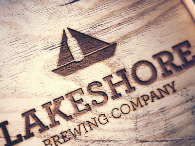 Lakeshore Brewing Co. Branding beer branding brewery concept creative creative process design font logo mockup negative space typography