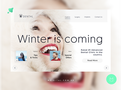 Web Design for Dental Clinic dental dentalcare dentalclinic design ui ux design web web design webdesign webdesigner webdeveloper