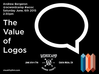 Speaking at WordCamp Orange County on June 6th! logos orange county wcoc wordcamp wordpress