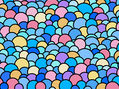 Dot Pit circles clean color design dots graphic illustration pattern simple twitter vector