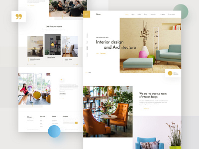 Interior Design- Landing Page