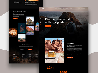 Travel Landing Page