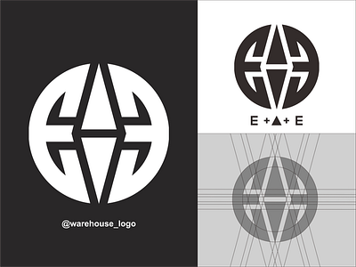 EE logo abstract branding brandmark circle design designispiration ee esport esportlogo font graphicdesigner icon identity illustration initial initials