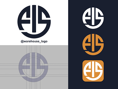 fis logo design abstract branding brandmark circle design designispiration esport esportlogo fis fish font graphicdesigner icon identity initials