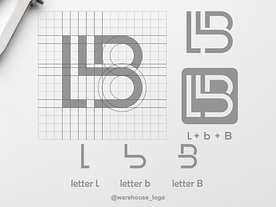 lbb logo design abstract branding brandmark design designispiration font graphicdesigner icon identity initials lbb logo design