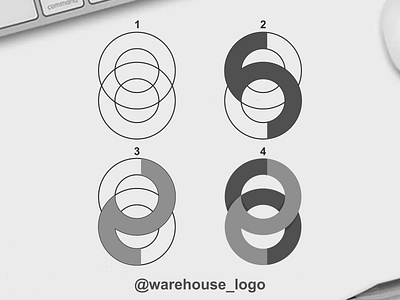 monogram logo idea 2 5 52 branding brandmark circle design designispiration font graphicdesigner icon identity illustration initials logo logo design monogram s symbol triangels