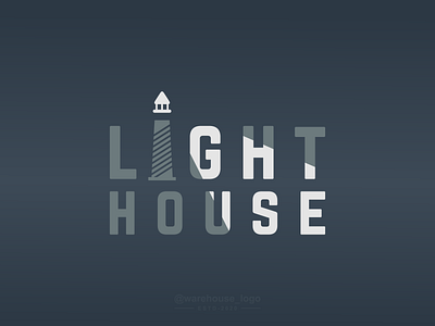 lighthouse logo abstract awesome brand identity branding brandmark design designispiration font graphicdesigner house icon identity illustration initials light lighthouse logoawesome logotype symbol vector