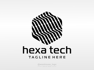 hexa tech logo abstract awesome branding brandmark data design designispiration font graphicdesigner icon identity illustration initials logo logoawesome logotype monogram symbol tech technology