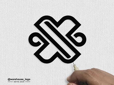 letter x logo idea