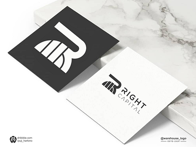 right capital logo ispiration abstract brand identity branding brandmark capital clothing design designispiration font graphicdesigner icon identity illustration initials logo logoawesome logoispiation monogram r right