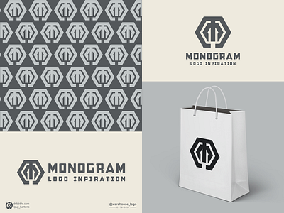 MM MONOGRAM LOGO INSPIRATION