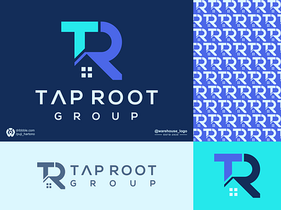 TR real estate logo template awesome brand identity branding brandmark bulding company design designispiration font graphicdesigner icon identity illustration initials logo monogram r realestate t tr