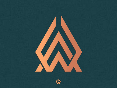 wa logo design by warehouse_logo on Dribbble