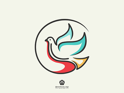 Bird Logo Vector Template By Warehouse Logo On Dribbble