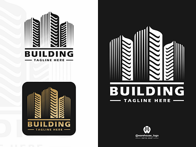 BUILDING logo design template