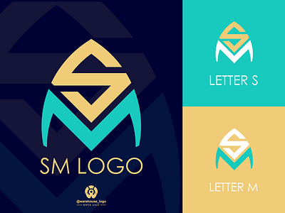 sm monogram logo inspiration