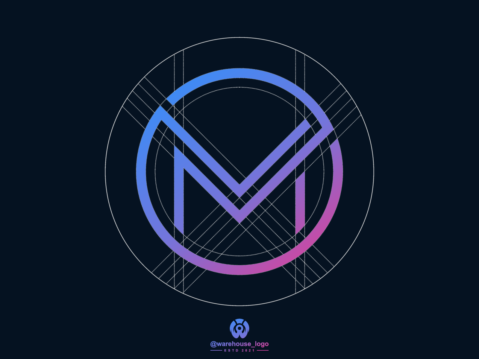 MM logo inspiration by warehouse logo on Dribbble