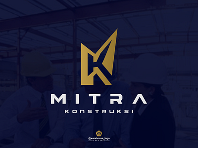 mk logo design, template