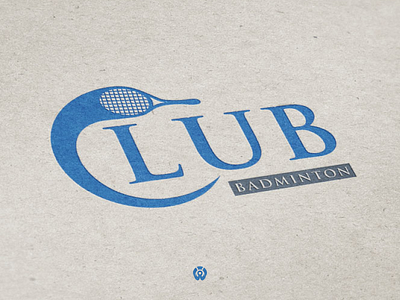 club badminton logo design template