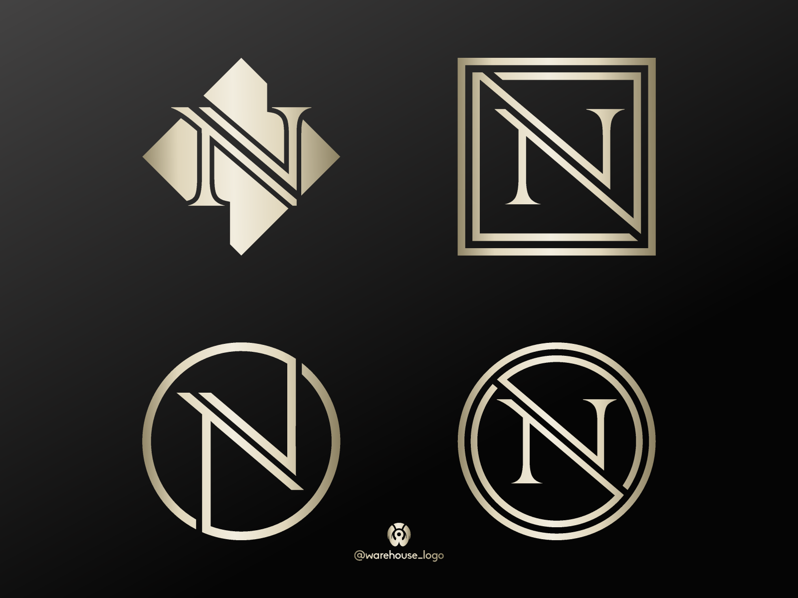 letter n logo collection by warehouse_logo on Dribbble