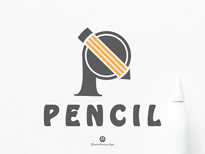 awesome creative letter p pencil logo artys brandidentity branding brandmark creative design designinspirations designispiration graphicdesigner icon identity illustration logo logodesign logoinspirations logomaker p simple symbol ui