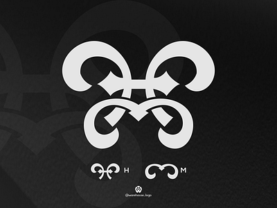 letter HM logo inspirations