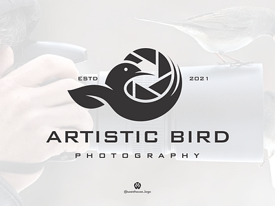 Bird Photography designs, themes, templates branding brandmark design designispiration graphicdesigner icon identity illustration logo logoinspirations logotype photo photografy simbol simple