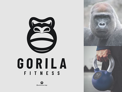 gorila fitness logo creative